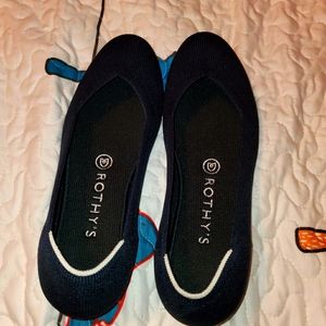 Rothy's Navy Round Toe